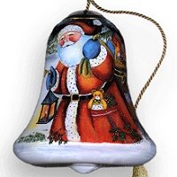 Santa Ornaments